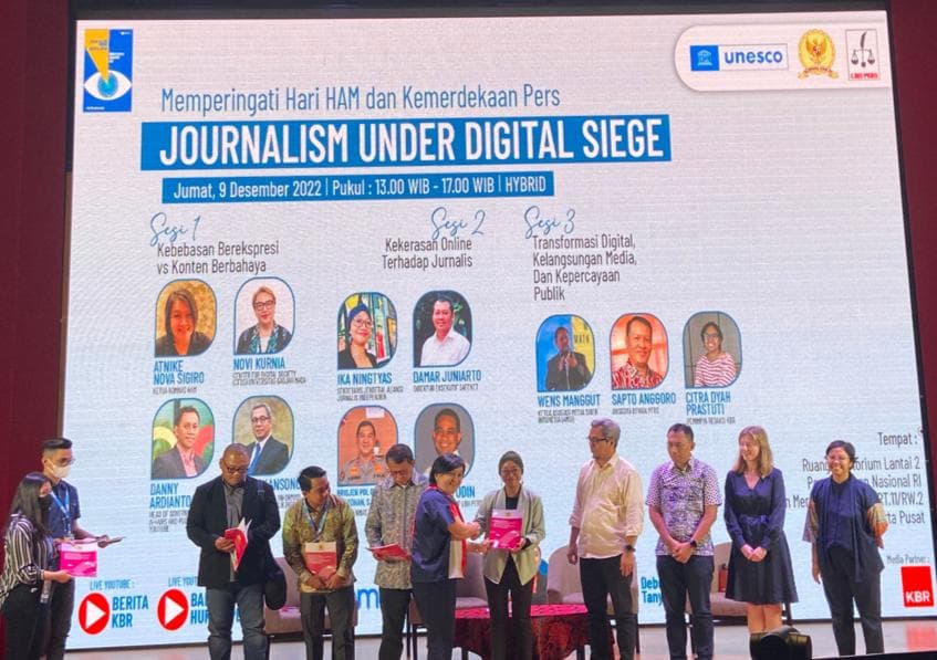 Unesco Kolaborasi dengan Komnas HAM dan LBH Pers Menyelenggarakan Seminar "Jurnalisme di Bawah Kepungan Digital"