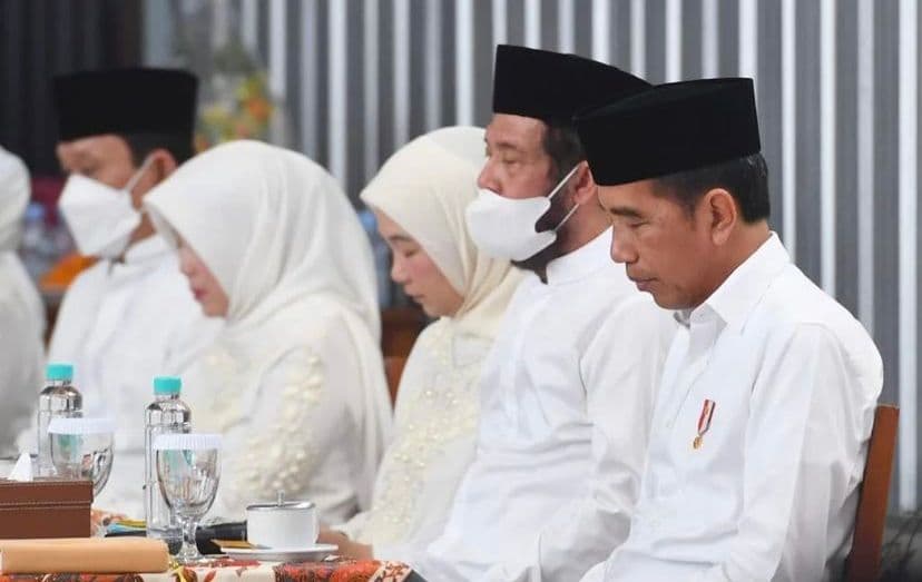 Keluarga Presiden Jokowi Kenang 1.000 Hari Wafatnya Sudjiatmi Notomihardjo