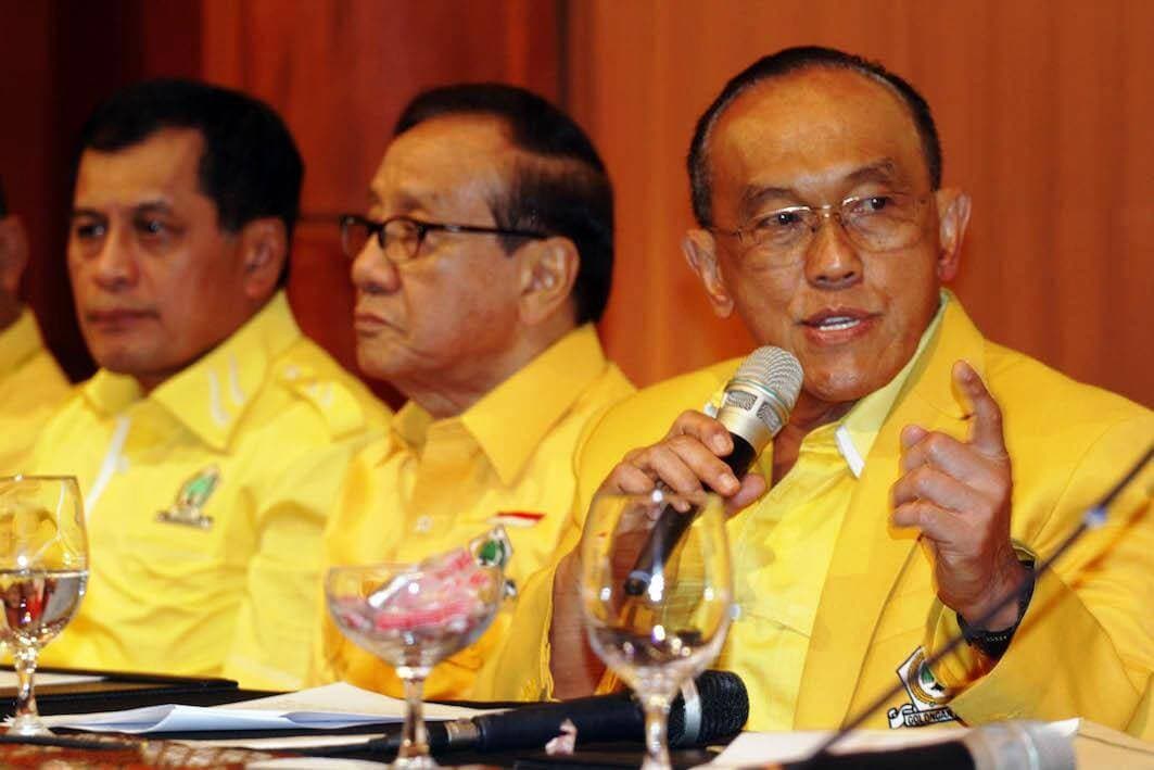 Aburizal Bakrie Siap ‘Pasang Badan’ Halau Pengganggu Pencapresan Airlangga