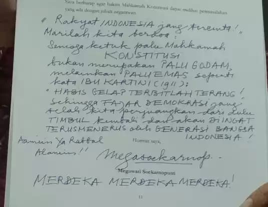 Amicus Curiae Megawati