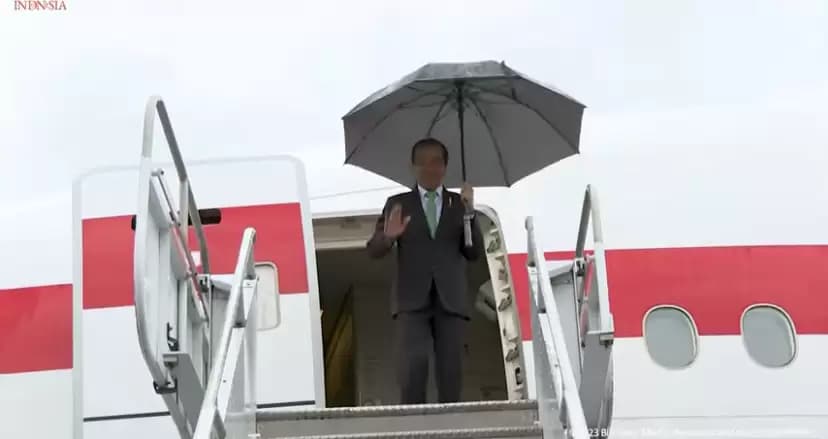 Joko Widodo Bertolak ke Tanah Air Usai Kunker dari AS dan Arab Saudi