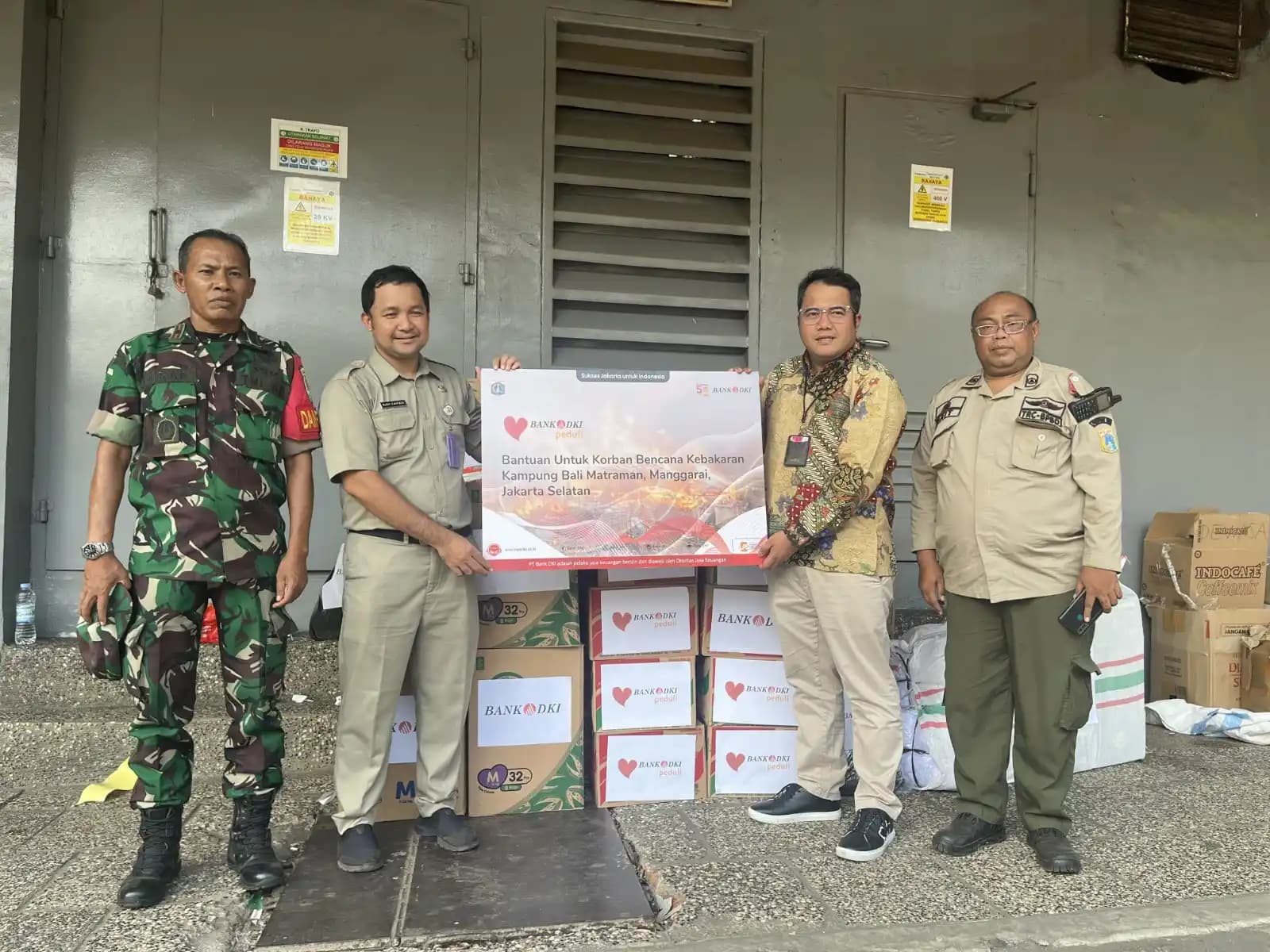 Bank DKI-Kebakaran Manggarai