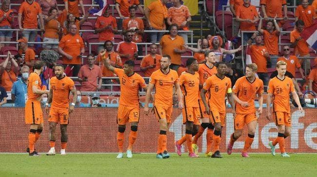 Hempaskan Austria 2-0, Belanda Lolos ke 16 Besar Euro 2020
