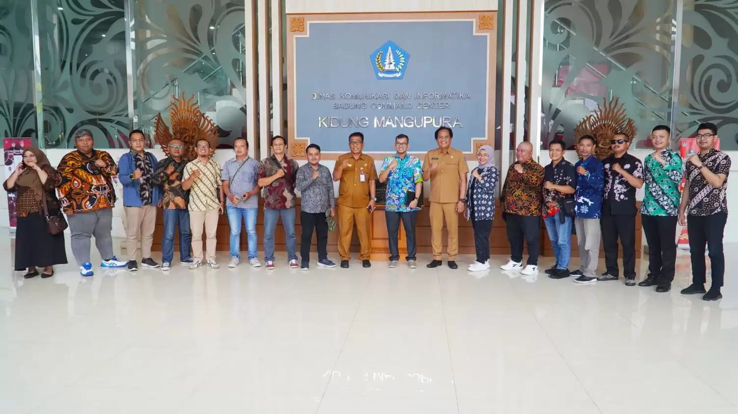Sambang ke Badung, Diskominfotik Kota Blitar Studi Banding Sistem Digital