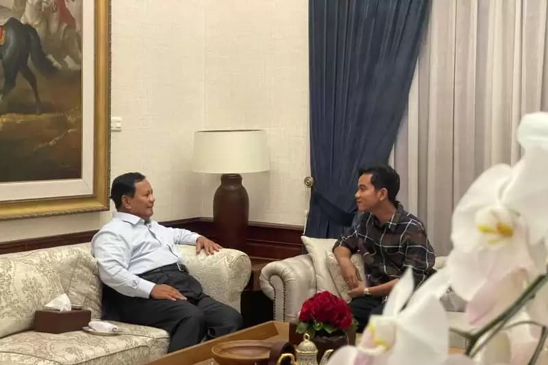 Gibran Usai Ketemu Prabowo