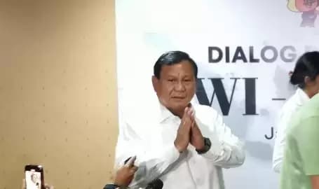 Sindir Pihak yang Menakut-nakuti, Prabowo: Jangan-jangan Mereka Antek Asing yang Mau Indonesia Miskin