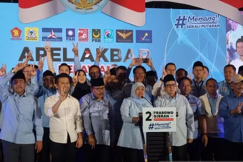 Khofifah: Alam di Negeri Ini Berpihak Kepada Prabowo-Gibran
