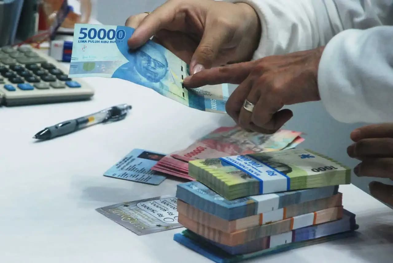 Penukaran Uang Rupiah di Serambi 2025 (Foto: MI/Jiani)