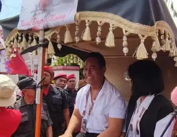 Andika Perkasa dan Istri (Foto: Dok MI)