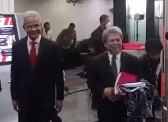 Gugat Hasil Pilpres, Ganjar-Mahfud Tiba di MK