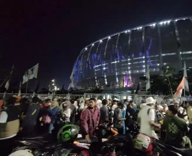 Kampanye Akbar, Massa Pendukung AMIN Mulai Padati JIS