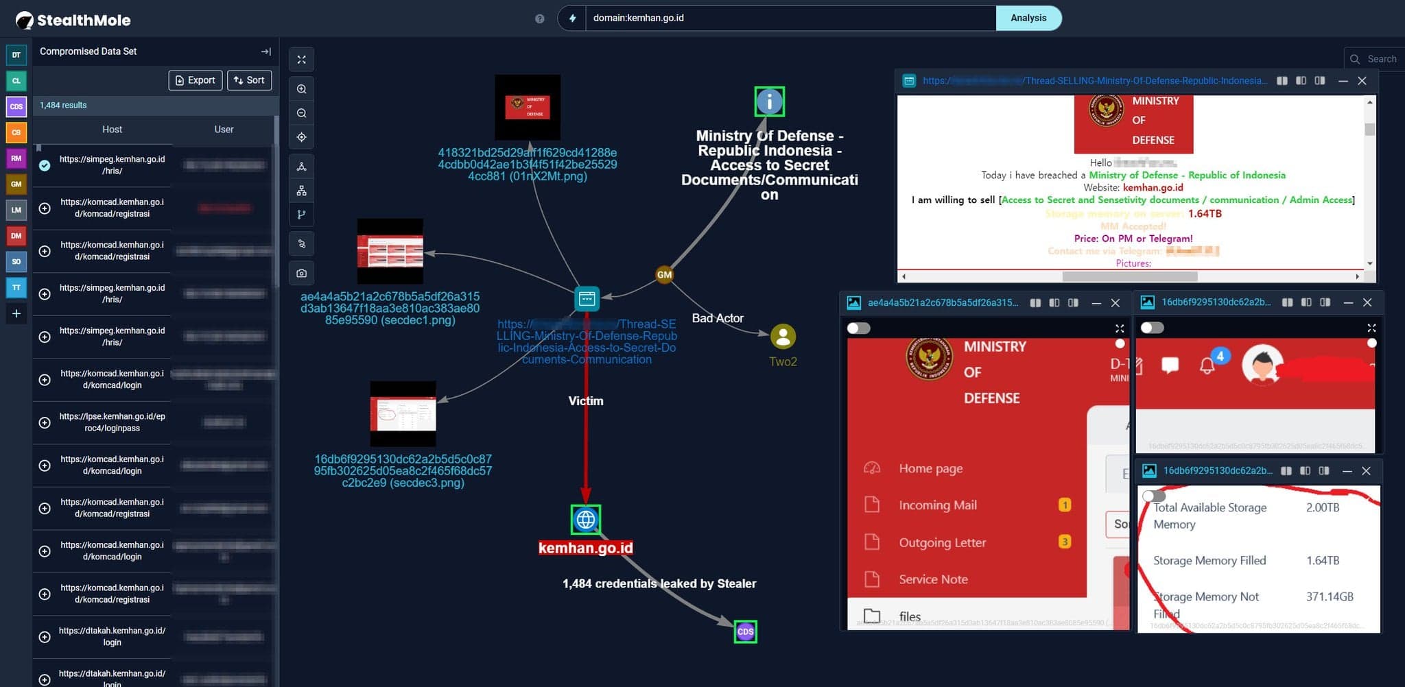 Website Kemhan Diduga Diretas