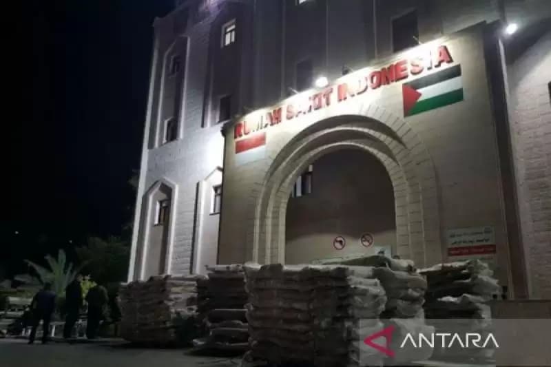 Israel Bom RS Indonesia Jelang Gencatan Senjata di Gaza