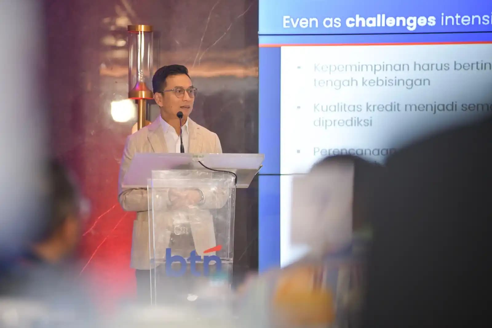 Direktur Risk Management BTN Setiyo Wibowo