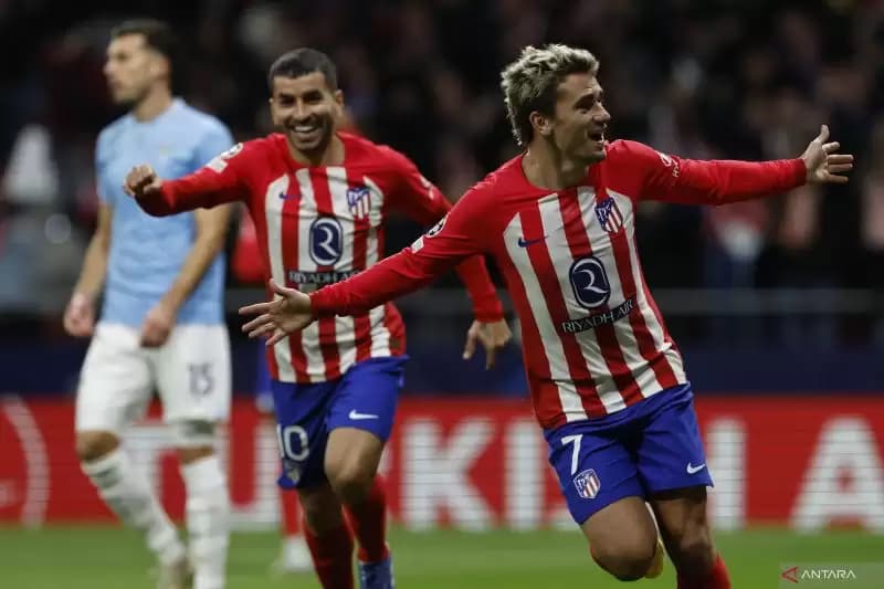 Atletico Bertahan di Puncak Klasemen, Tundukkan Lazio 2-0