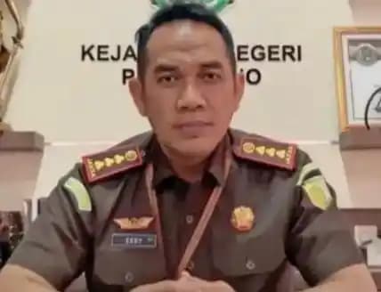 Eks Kajari Bekasi Eddy Sumarman