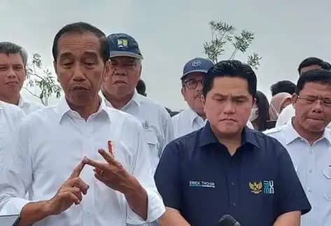 Erick Thohir dan Jokowi