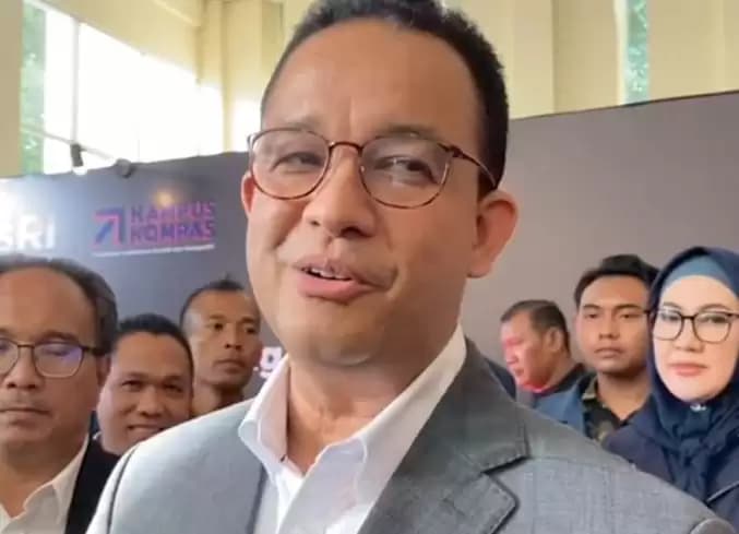 Anies Sebut Tiga Mantan Pimpinan KPK Gabung Timnas AMIN