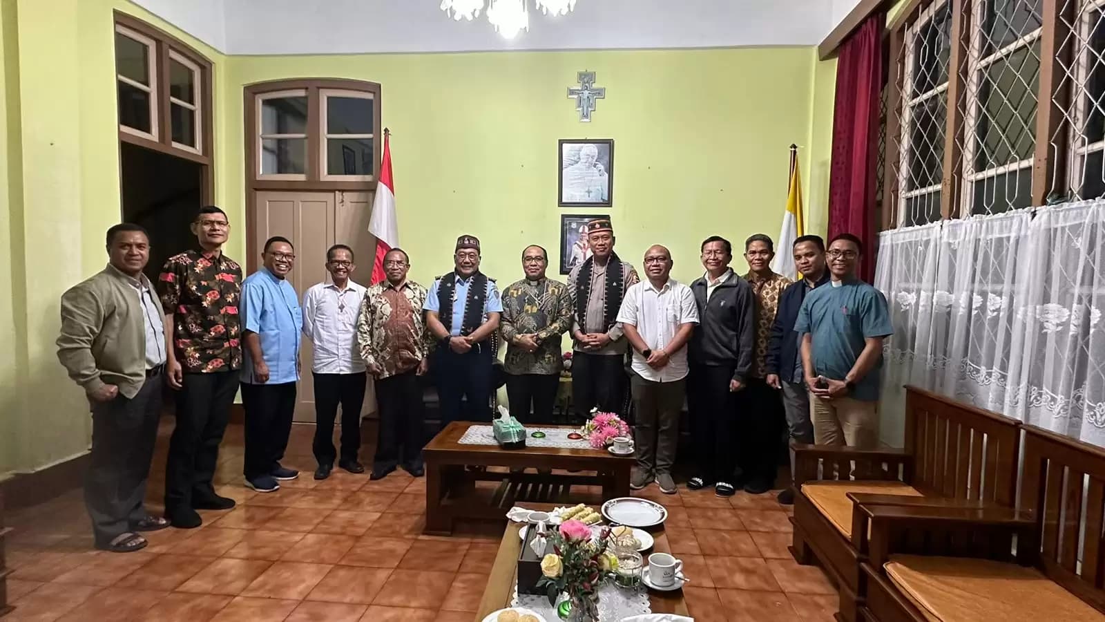 Kunjungan Kerja DKP OCI ke Keuskupan Ruteng