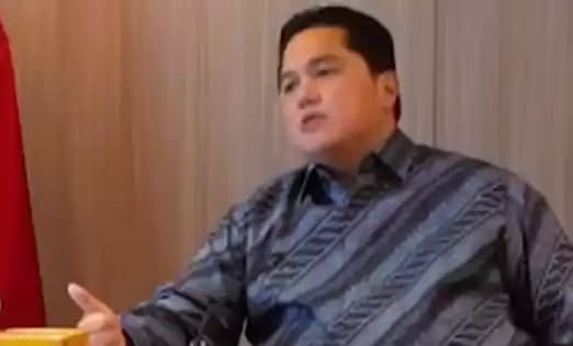 Foto Ketua Umum PSSI Erick Thohir
