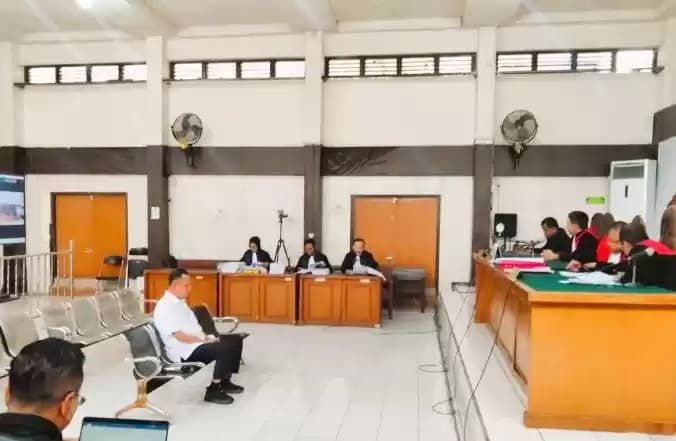 Foto Sidang Dirut PT SMS sarimadu