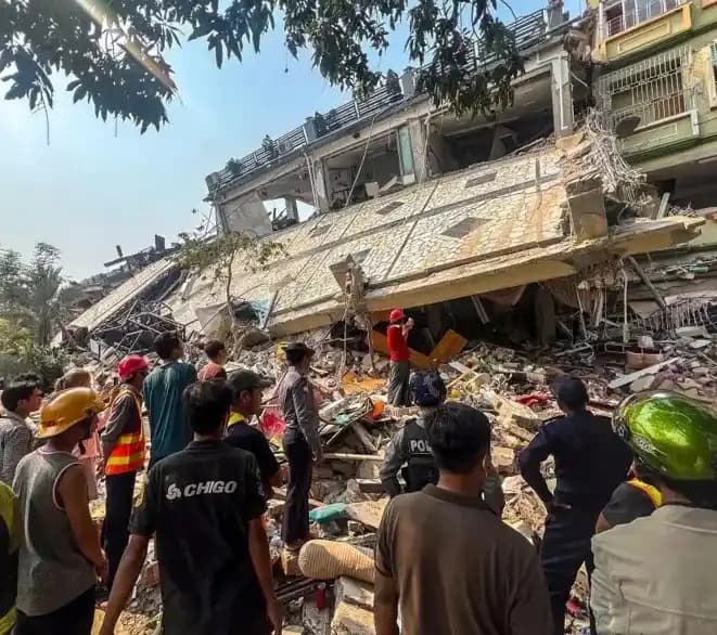 Gempa Myanmar
