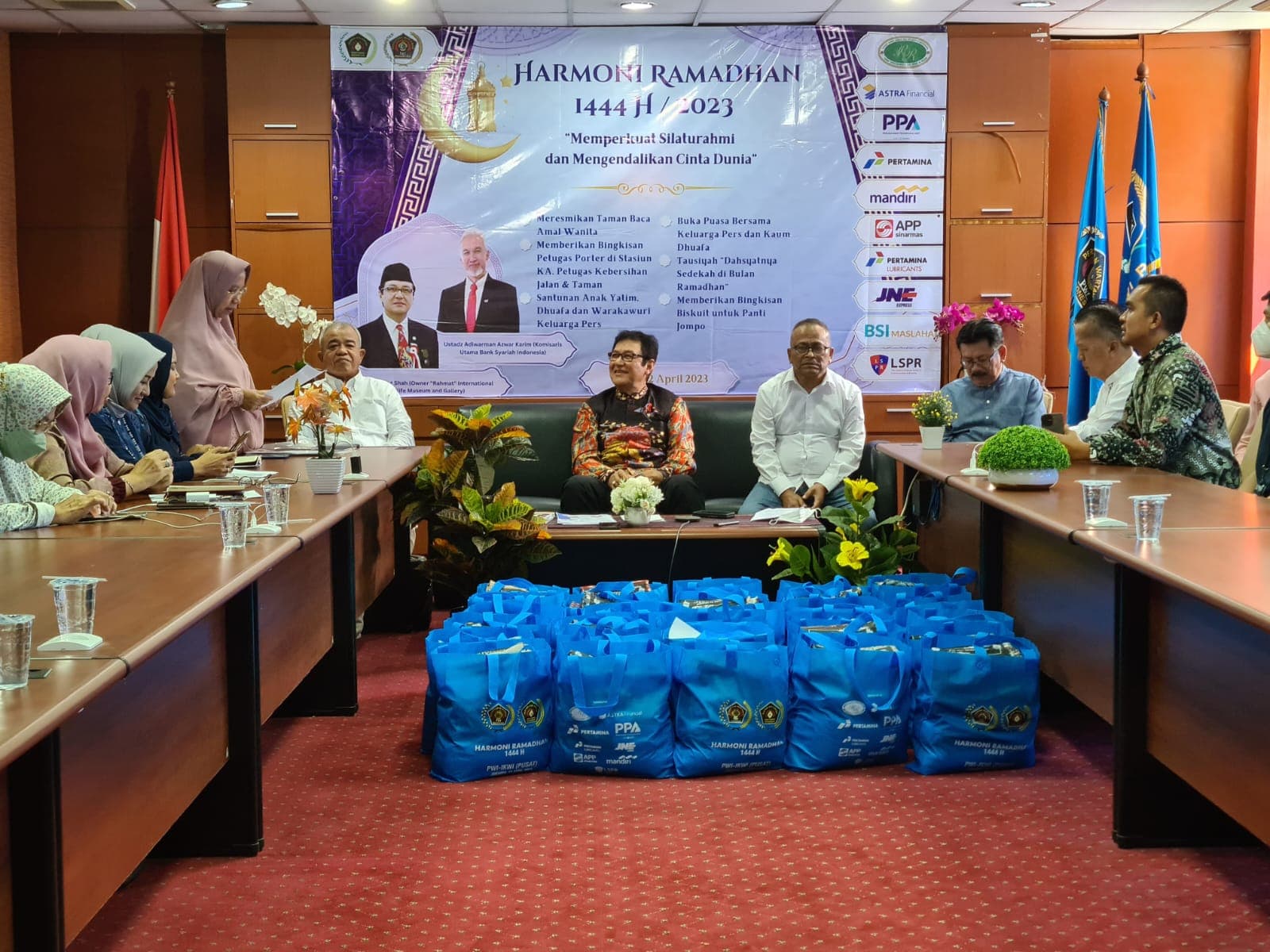 Acara Harmoni Ramadhan PWI Pusat-IKWI Berlangsung Khidmad