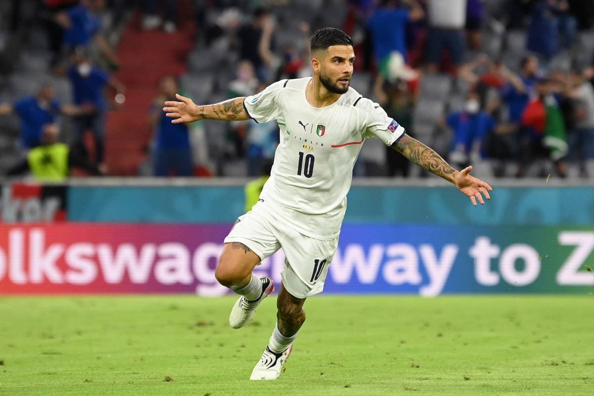 Italia unggul 2-1 di Babak Pertama Kontra Belgia