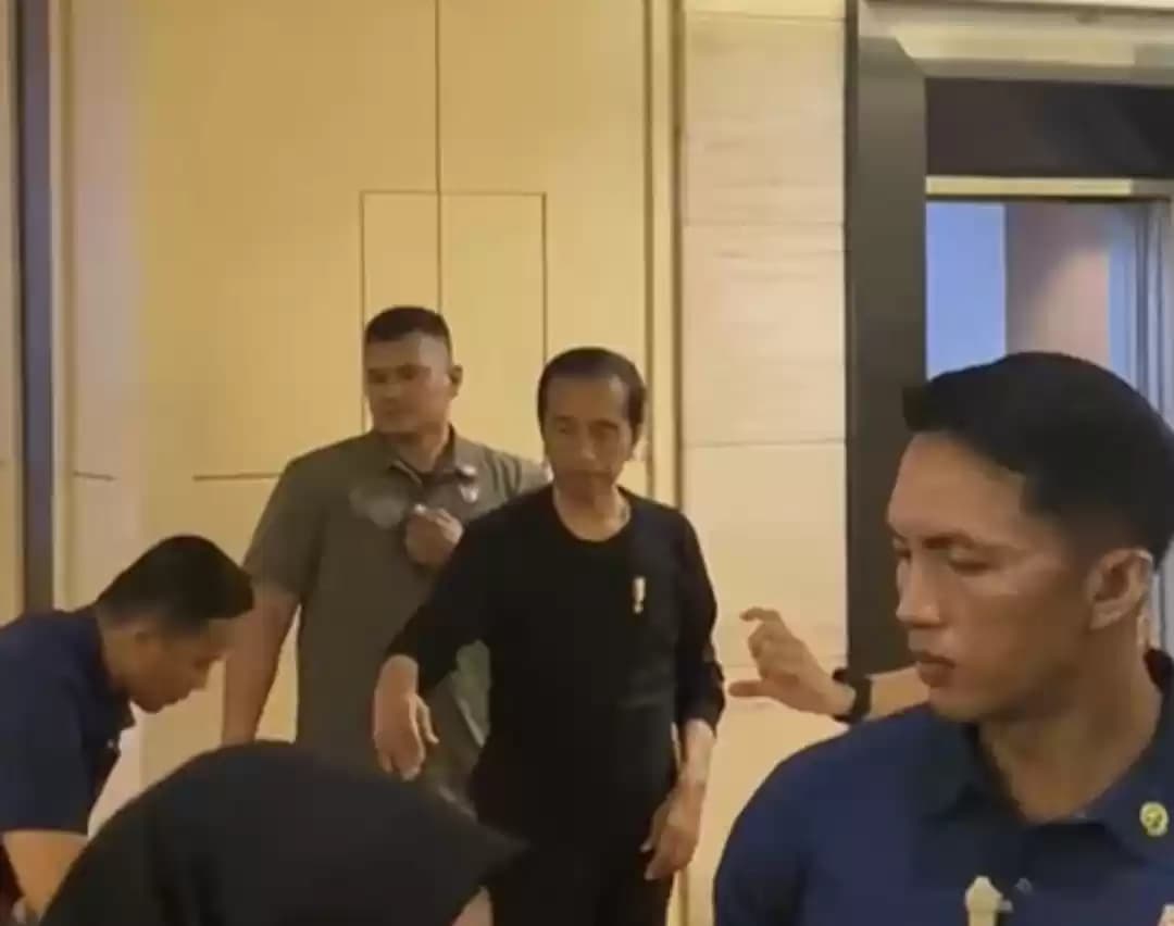 Jokowi saat di Sultra