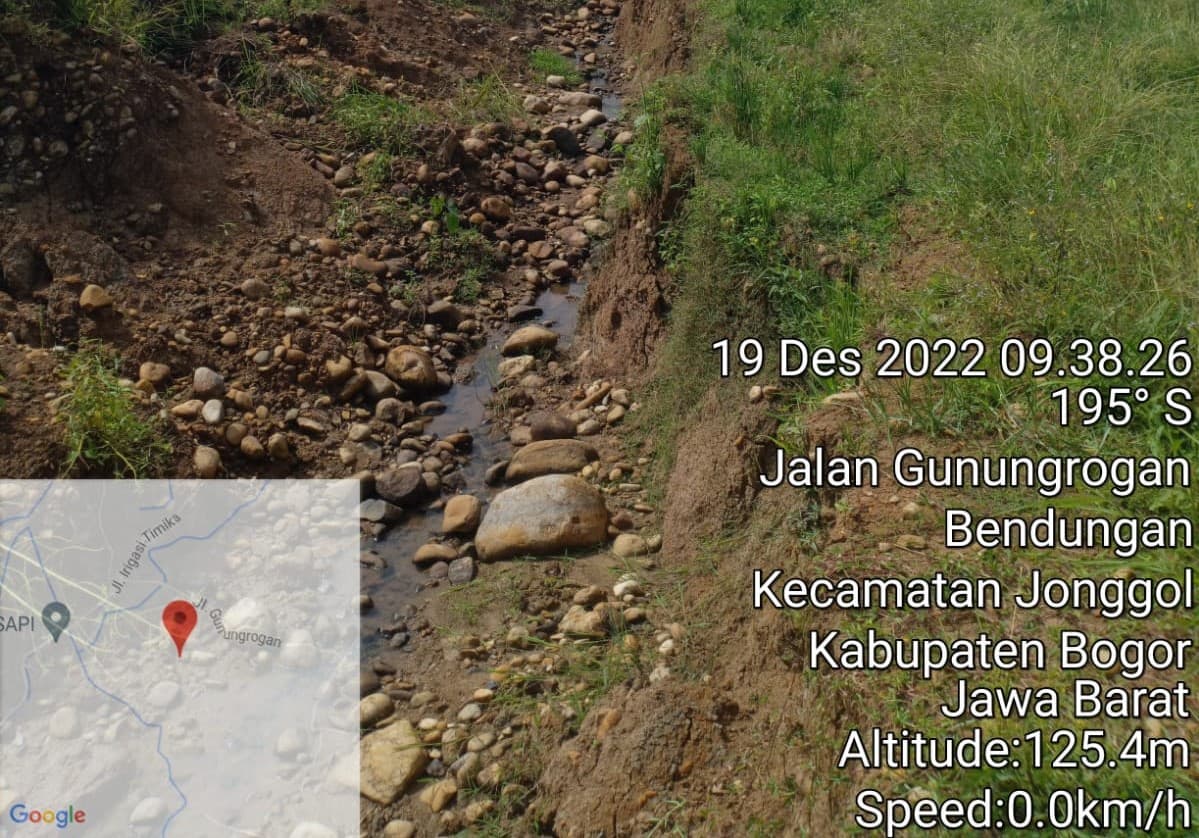 Desa Bendungan Jonggol Terancam Bencana Akibat Ulah Pengusaha Galian