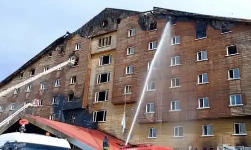 Kebakaran Hotel Grand Kartal