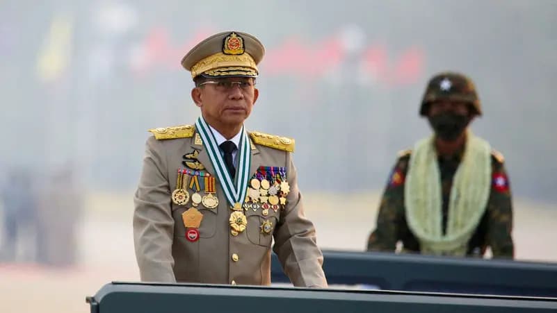Junta Myanmar Ampuni Lebih dari 2.000 Tahanan yang Dipenjara karena Perbedaan Pendapat