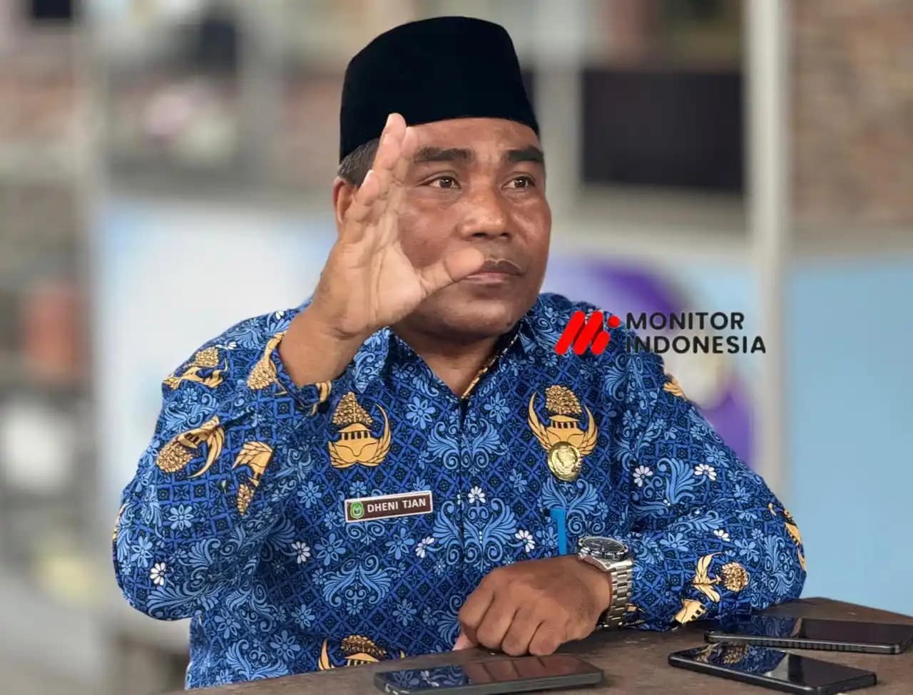 Kepala Dinas Pangan Malut, Dheni Tjan