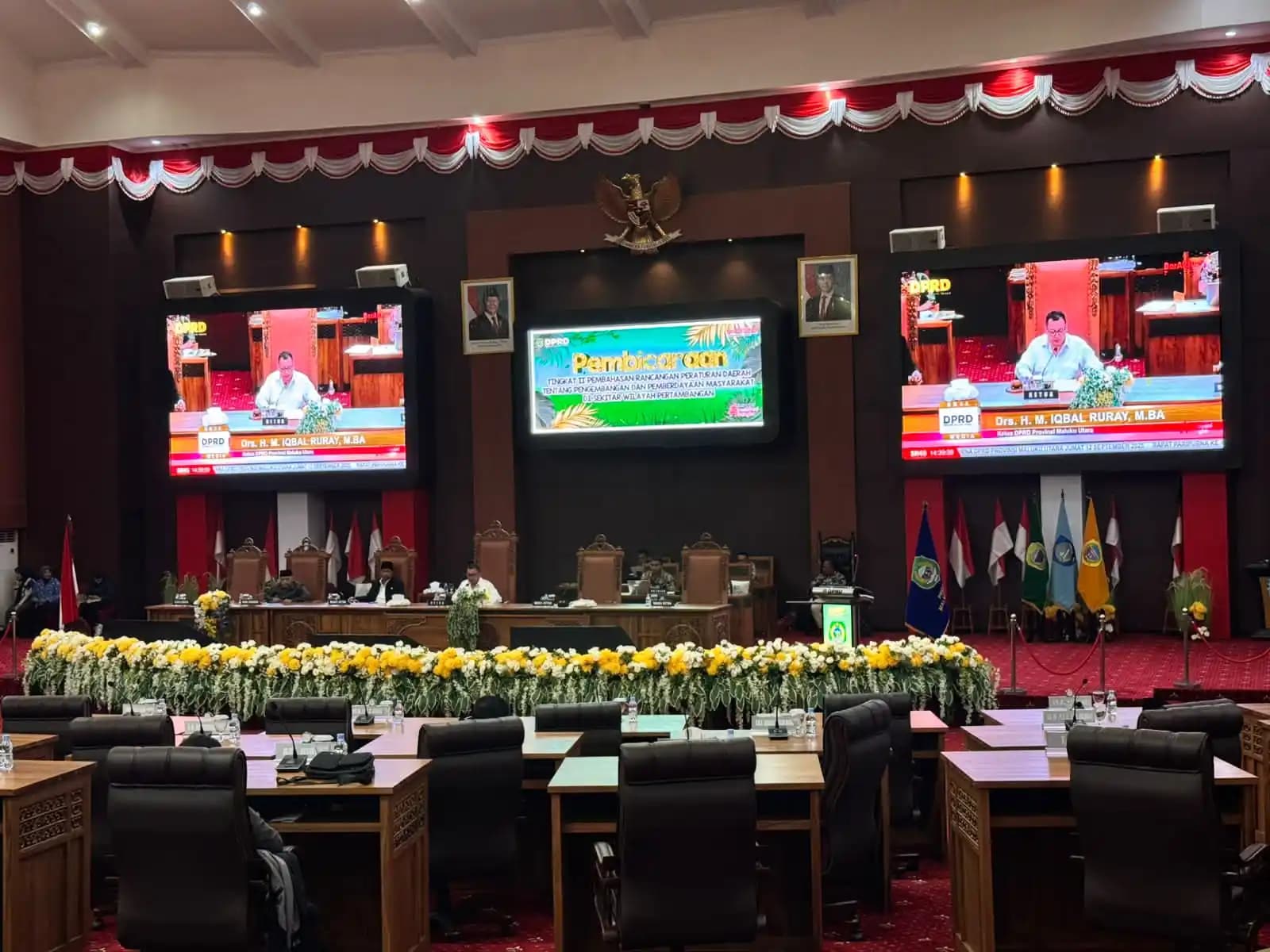 Ketua DPRD Malut, Iqbal Ruray