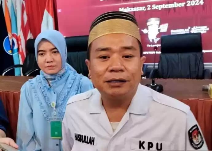 Ketua KPU Sulsel Hasbullah