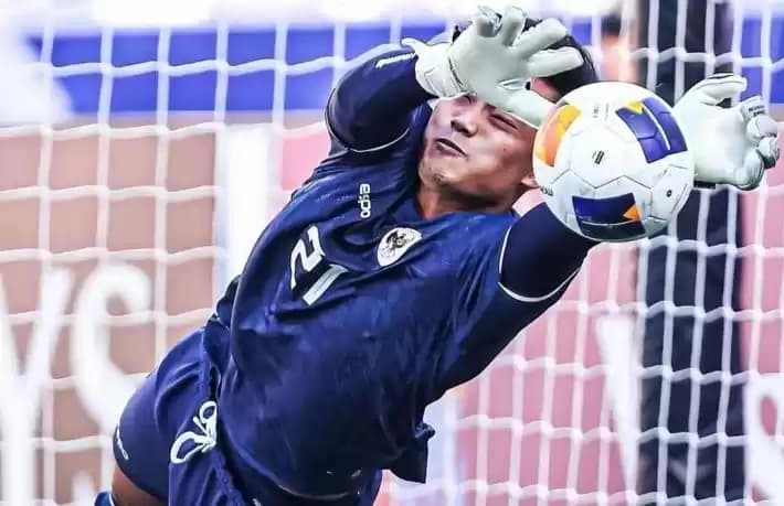 Kiper Timnas Indonesia U-23 Ernando Ari