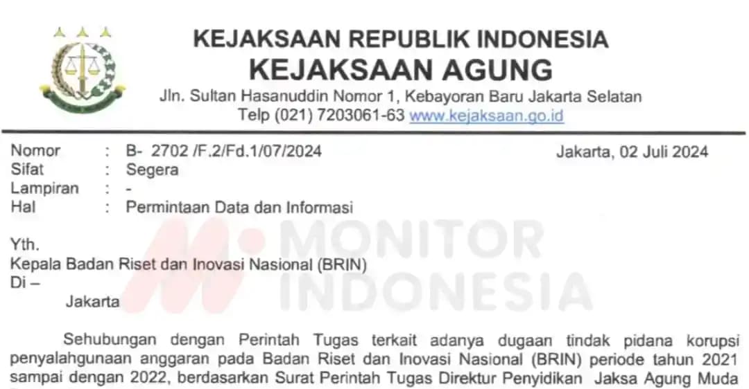 Korupsi BRIN