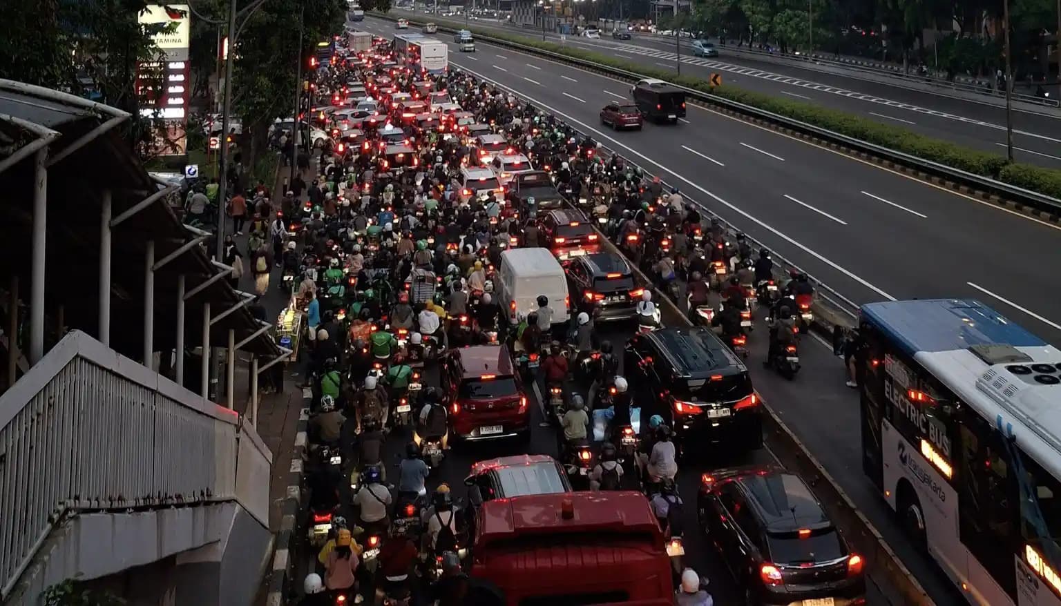 Macet Parah Jakarta