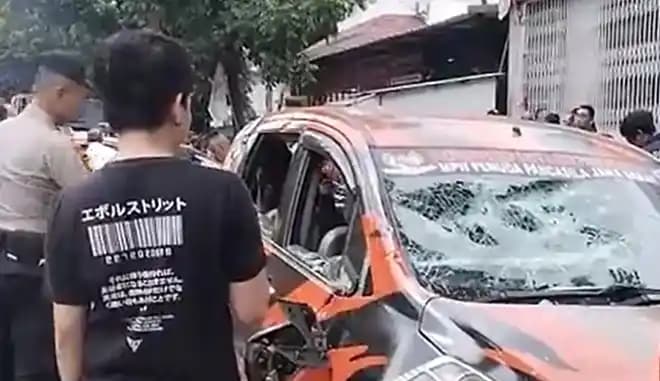 Markas PP di bandung diserang