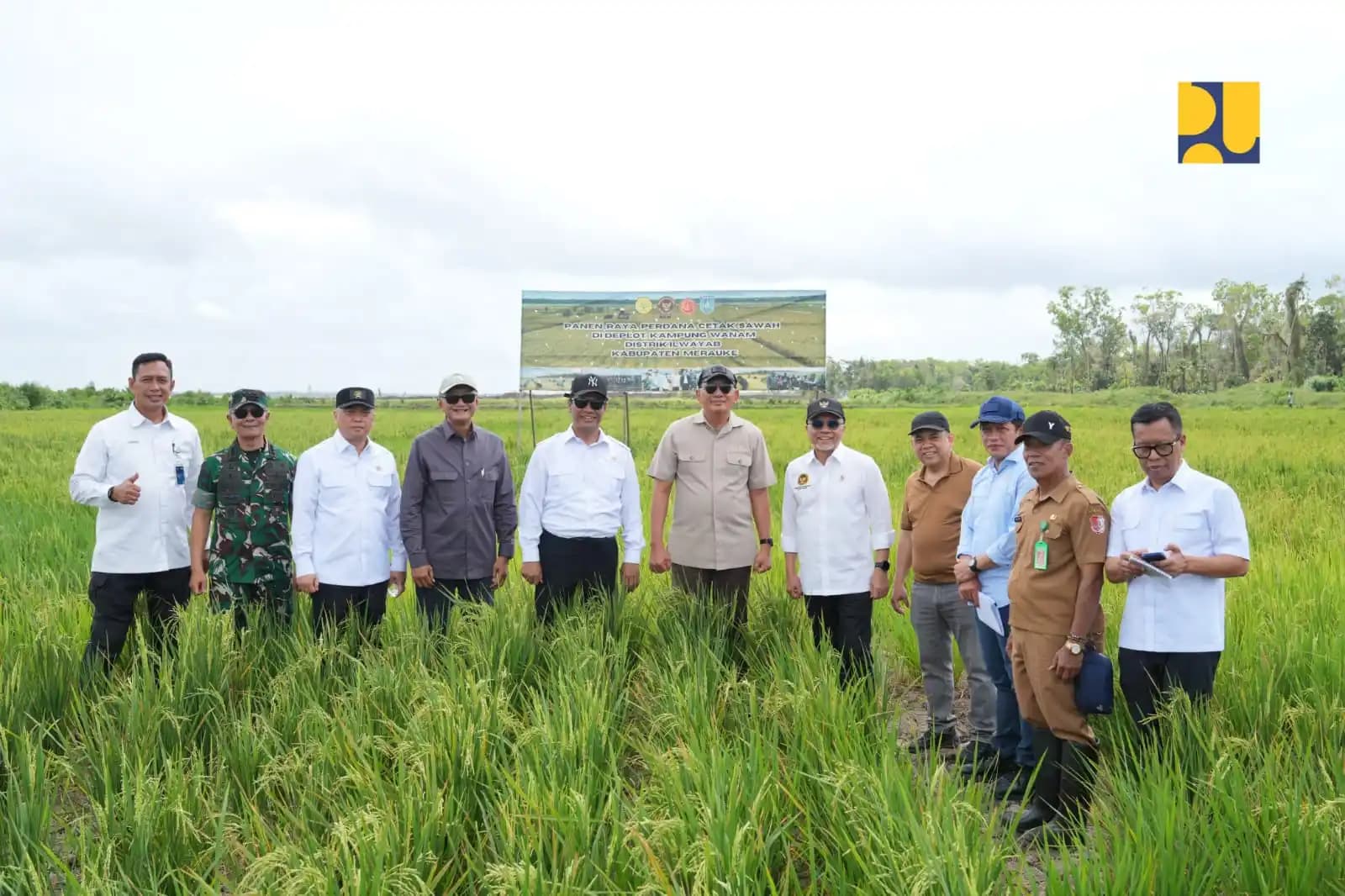 Menteri PU di Merauke