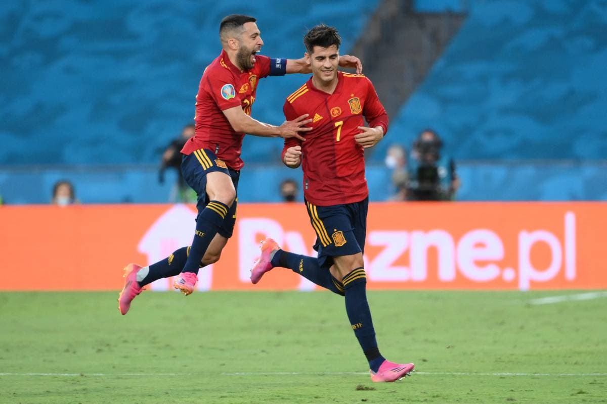 Spanyol Unggul 1-0 di Babak Pertama