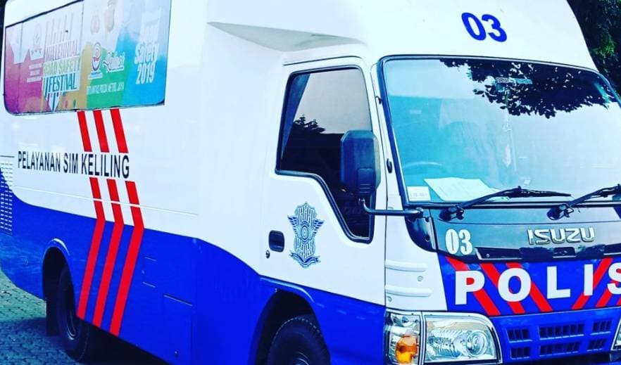 Hari Jumat, Layanan SIM Keliling Tersedia di 5 Lokasi Jakarta