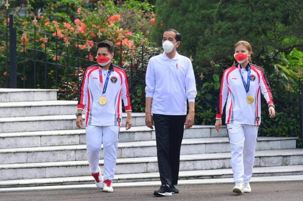 Rincian Bonus Presiden Jokowi untuk Atlet, Pelatih dan Ofisial di Olimpiade Tokyo 2020