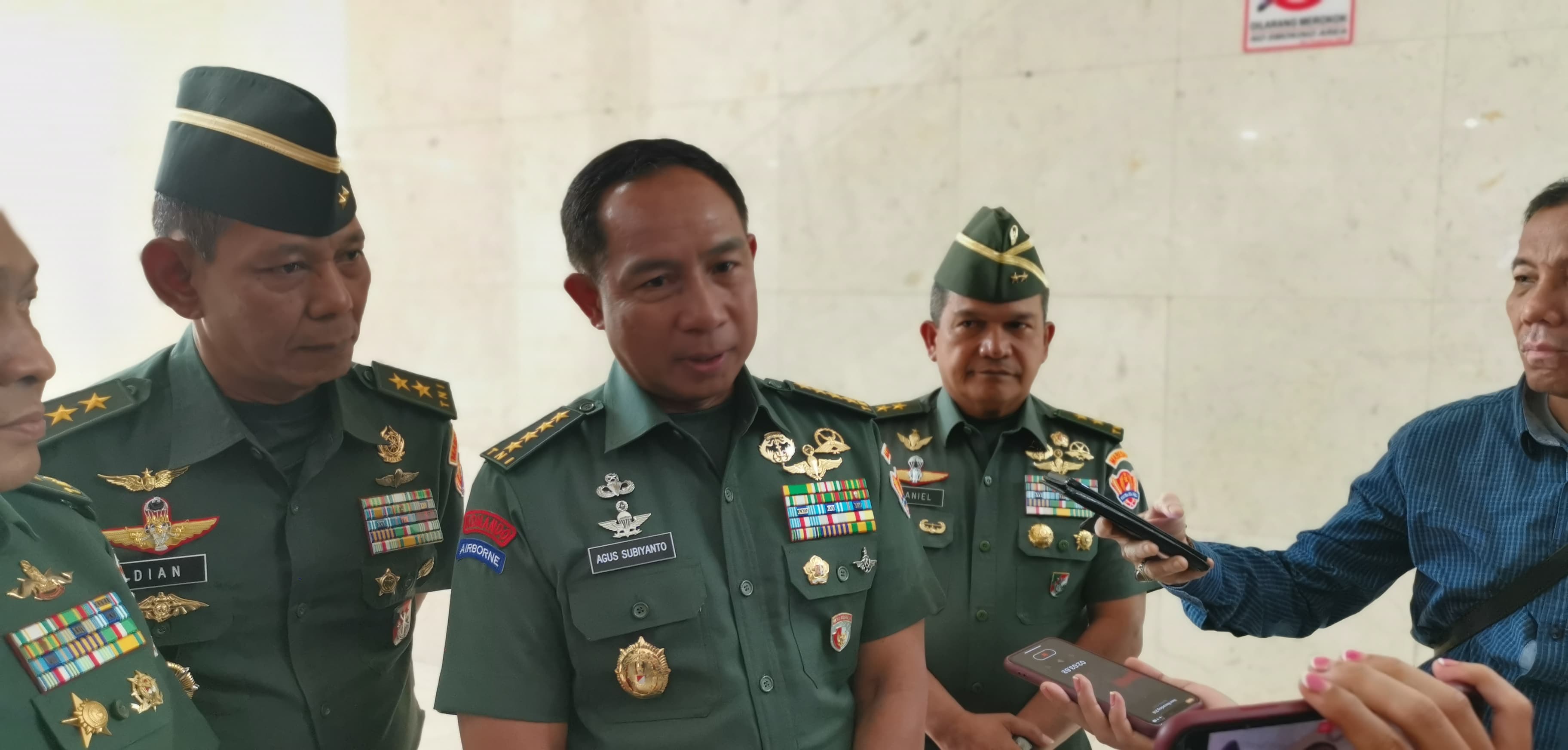 Calon Panglima TNI Paparkan Visi-Misi ke Komisi I DPR RI