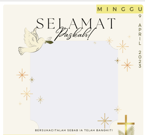 15 Link Twibbon Hari Paskah 2023!