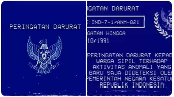 peringatan darurat garuda biru