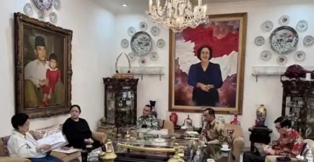 pertemuan dasco-megawati