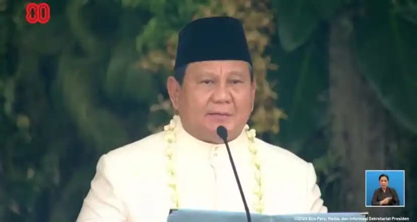 Prabowo-HUT ke 80 RI