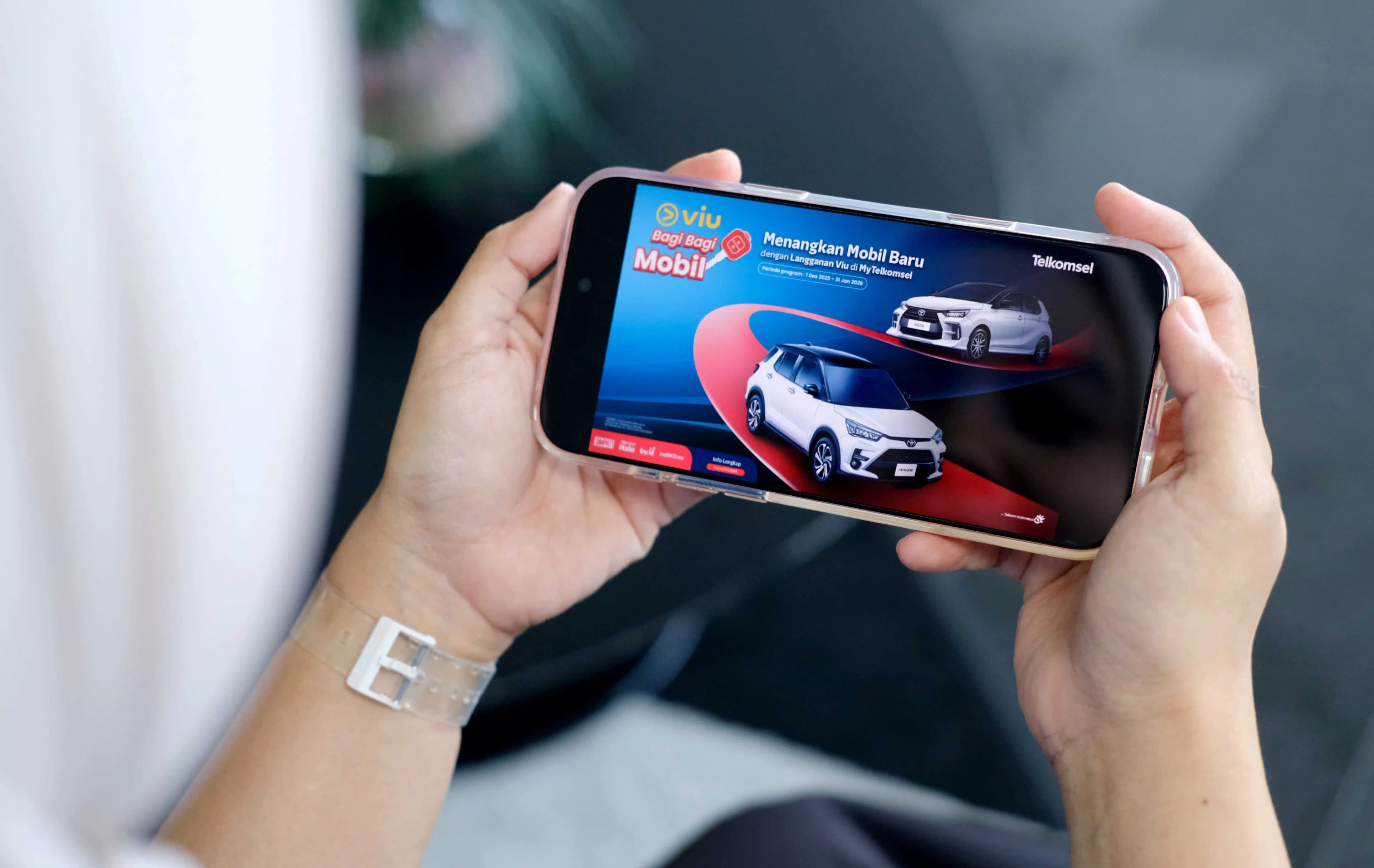 Program Undian Telkomsel dan Viu