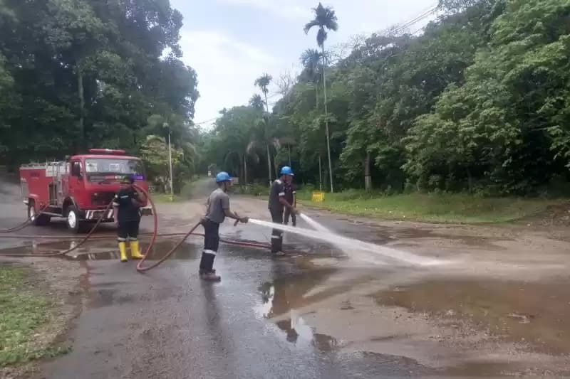 PT Timah bersihkan jalan